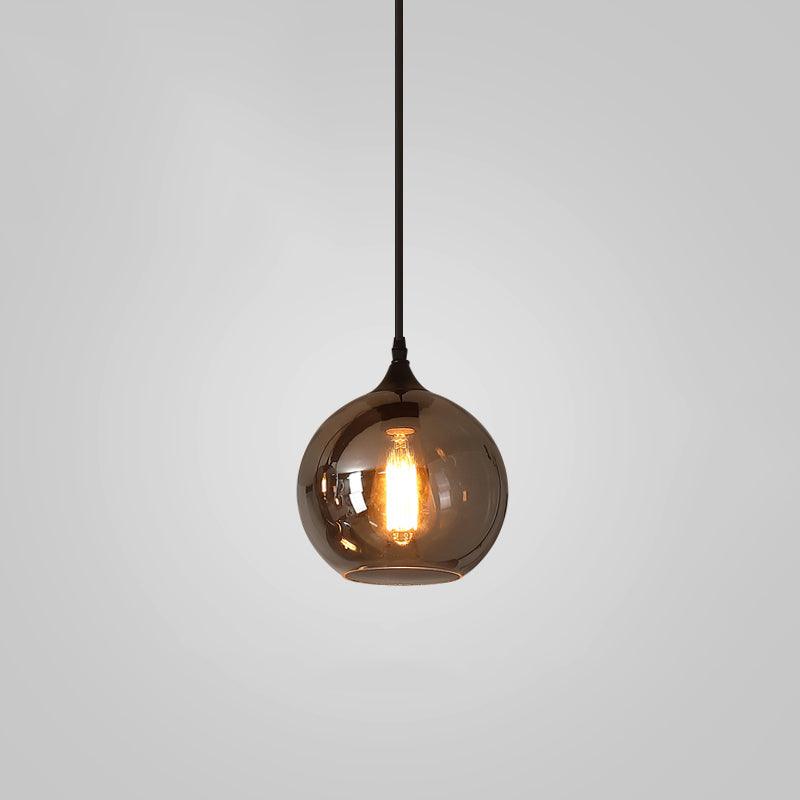 Bottle Glass Pendant Light