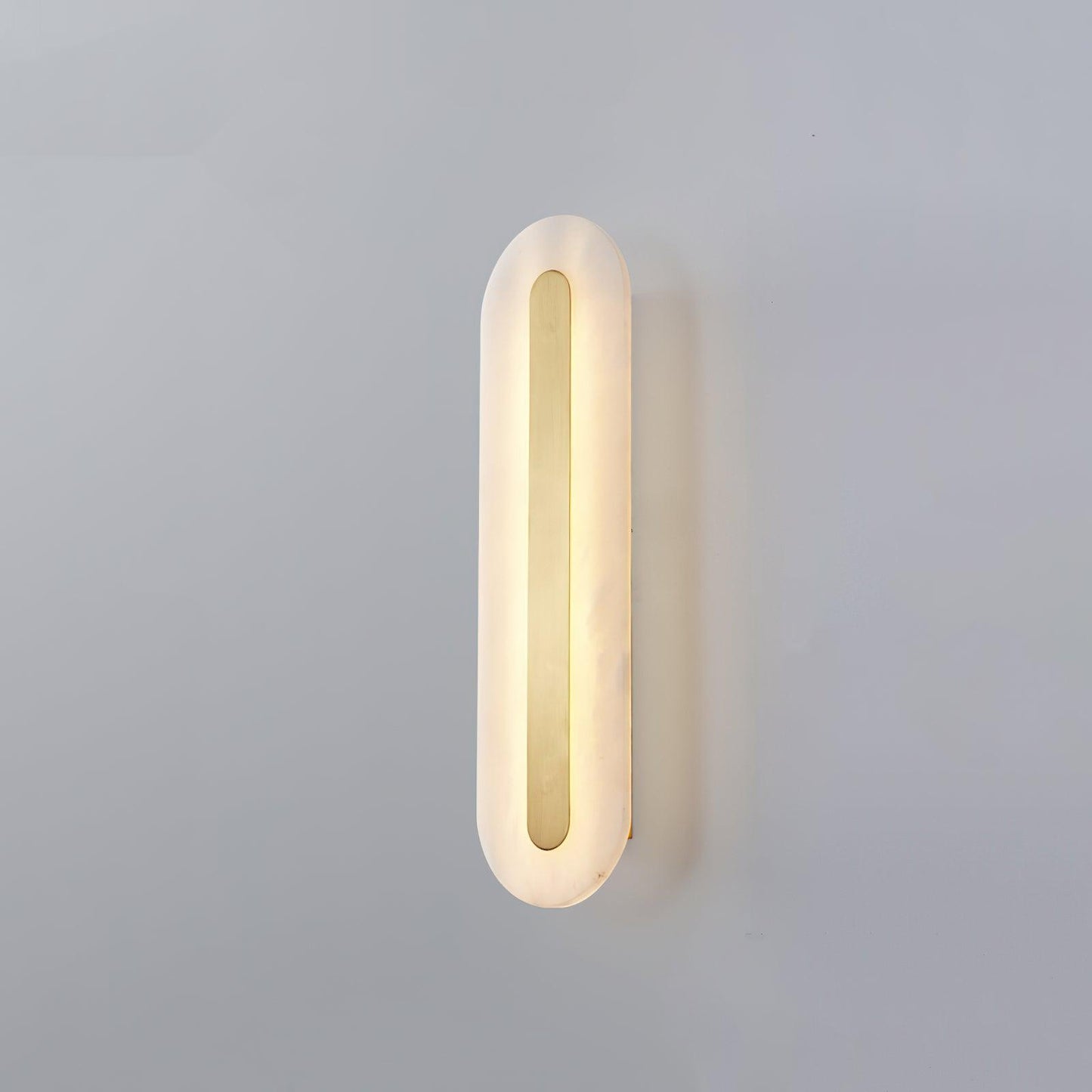 Alabaster Rounded Wall Light