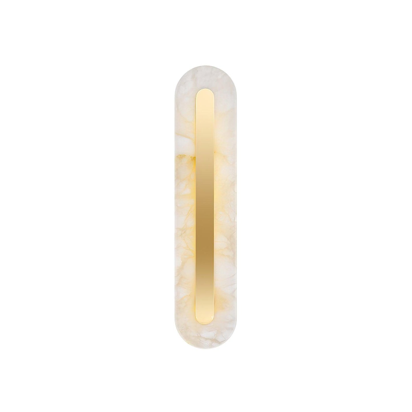 Alabaster Rounded Wall Light