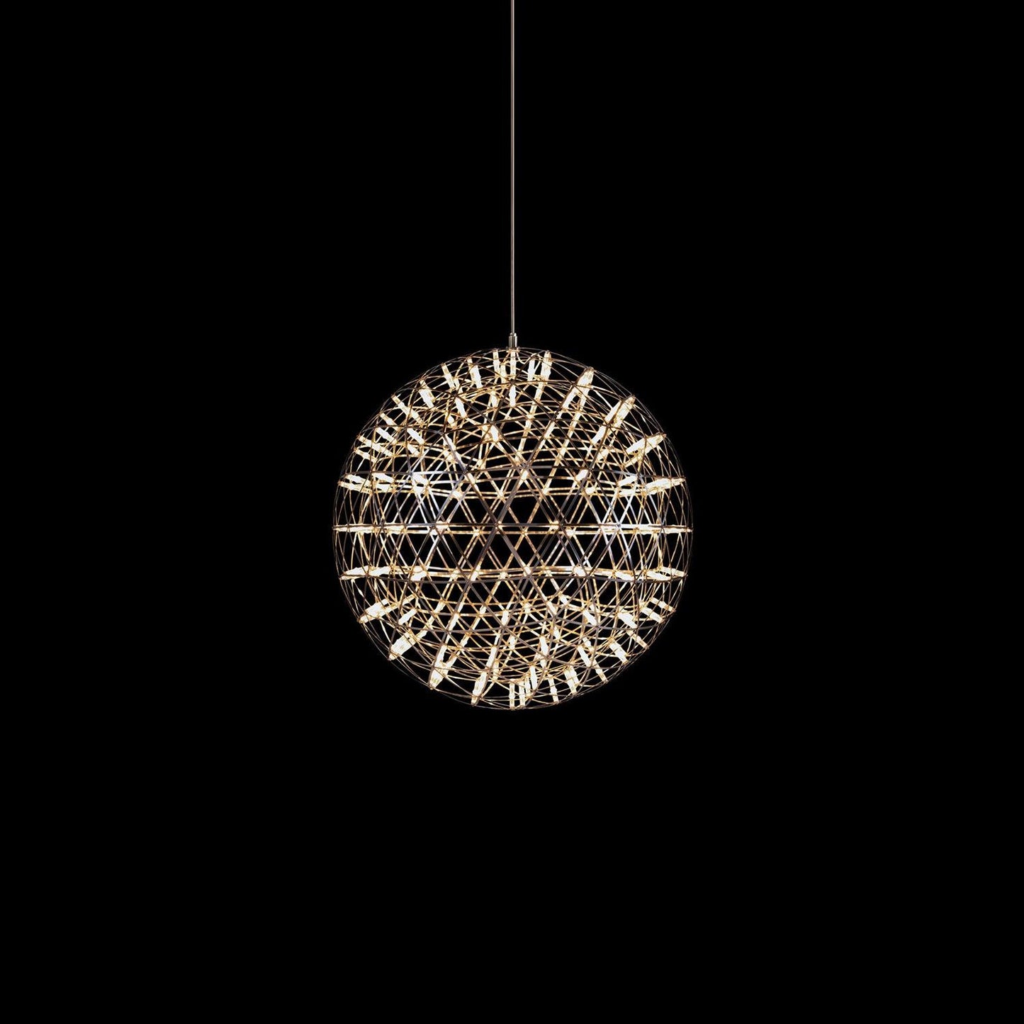 Gold Spark Ball Pendant Light