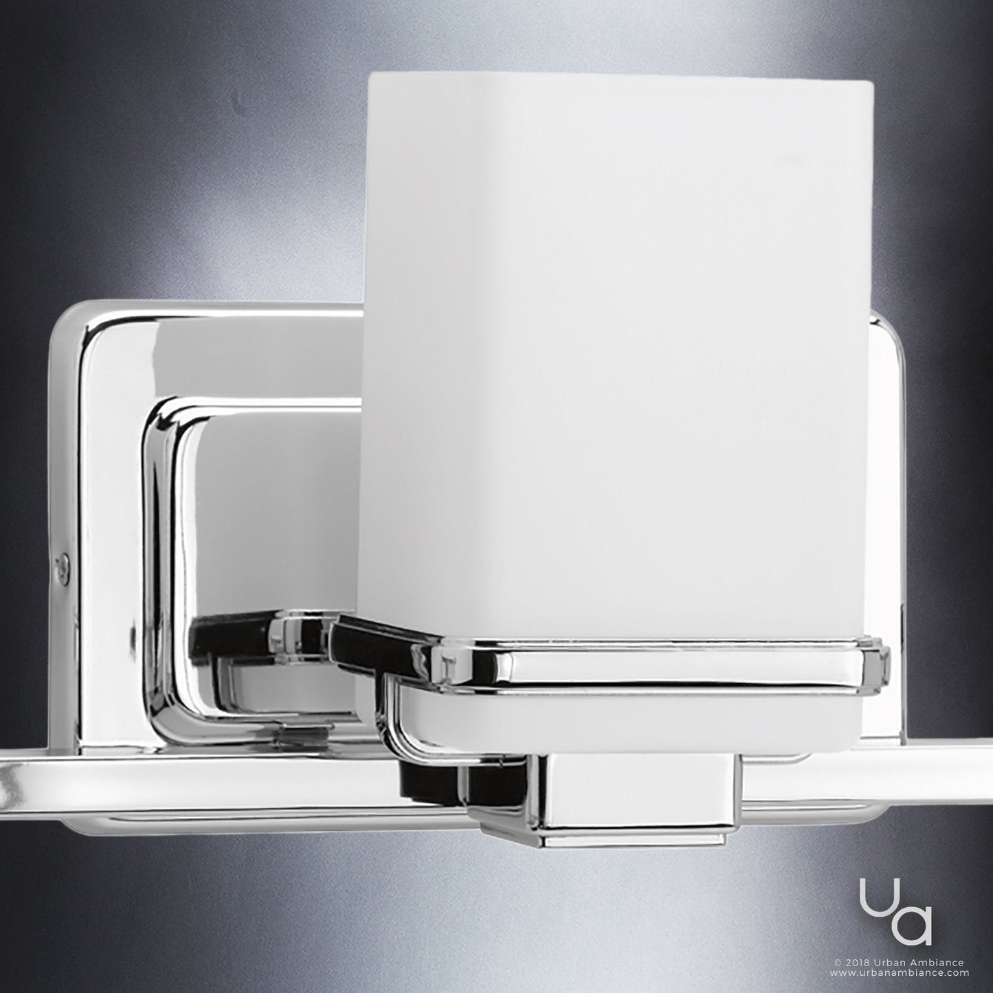 UHP2603 Transitional Bathroom Vanity Light, 6.5"H x 22.125"W, Polished Chrome Finish, Modena Collection