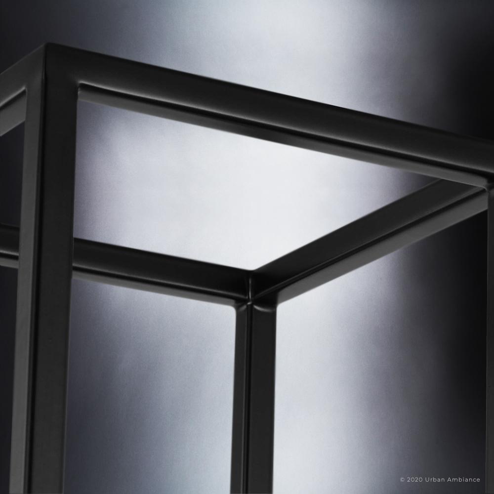 UHP3141 Minimalist Wall Light, 18"H x 5.5"W, Midnight Black Finish, Kennewick Collection