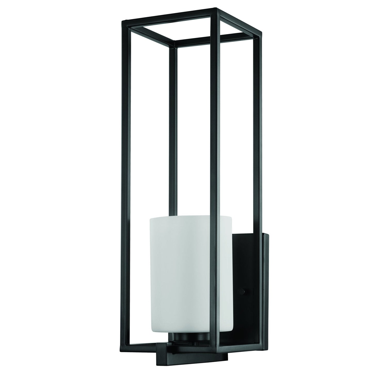 UHP3141 Minimalist Wall Light, 18"H x 5.5"W, Midnight Black Finish, Kennewick Collection