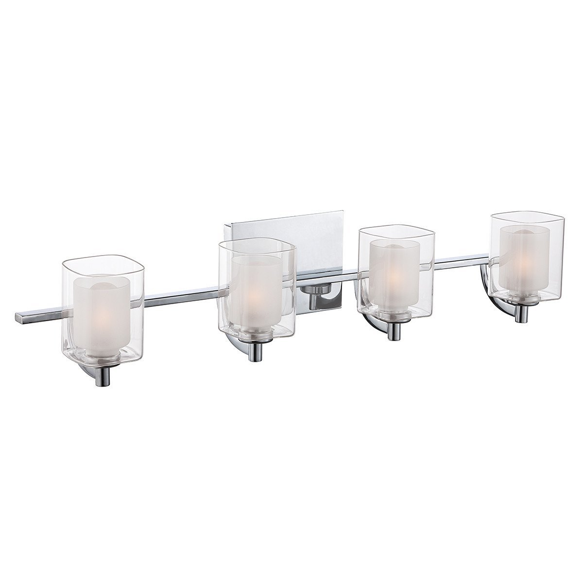 UQL2404 Modern Bathroom Vanity Light, 6"H x 29"W, Polished Chrome Finish, Napa Collection