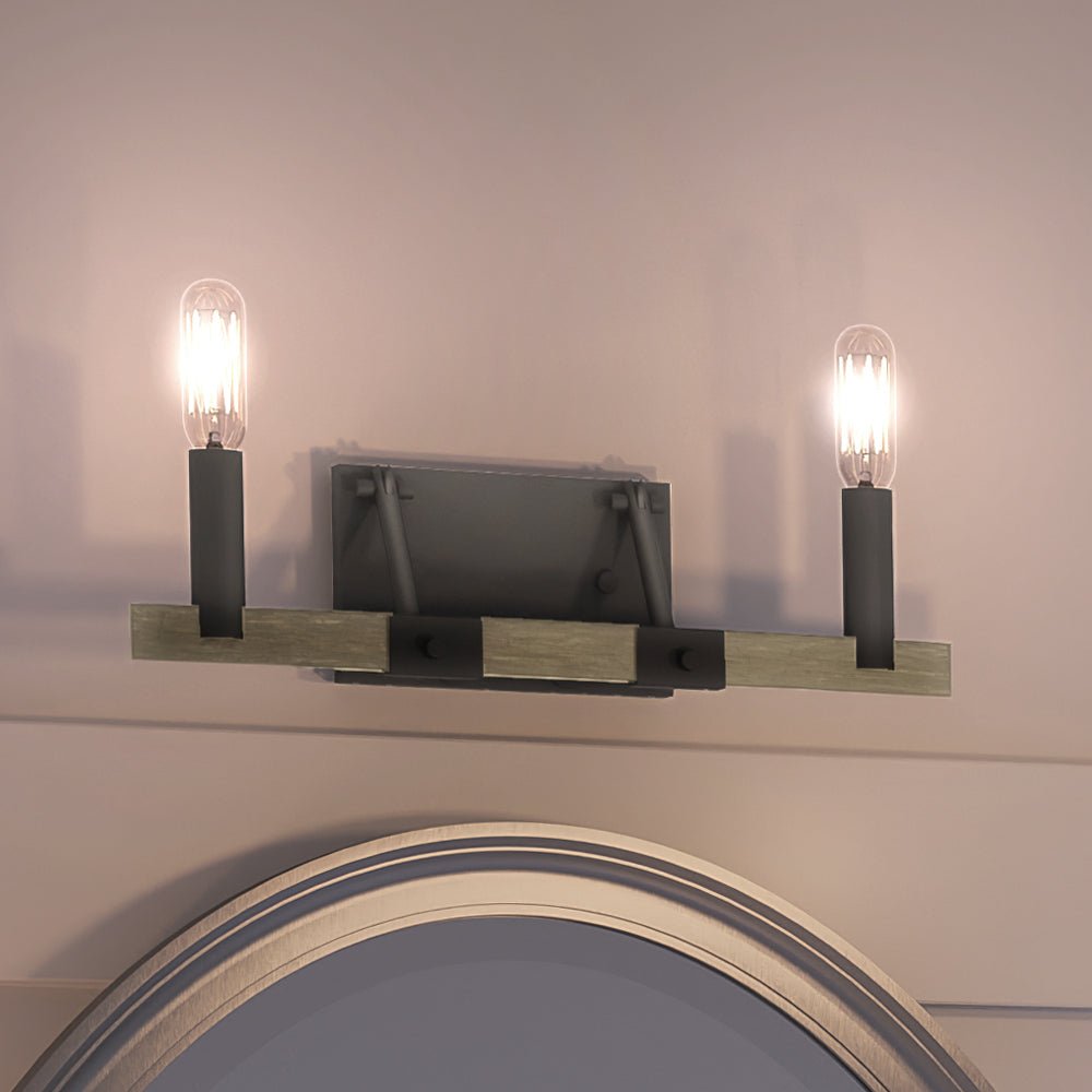 UEX2118 New Traditional Bath Light 5''H x 14''W, Oil Rubbed Bronze Finish, Artesia Collection